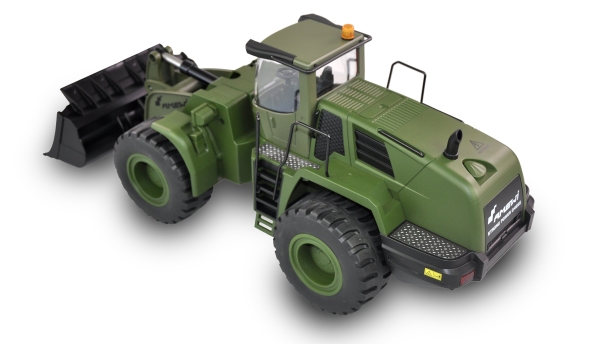 22534 Radlader G485E ME Militär Teilmetall 10-Kanal 1:14 RTR